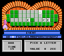 Wheel of Fortune: Featuring Vanna White gameplay screenshot